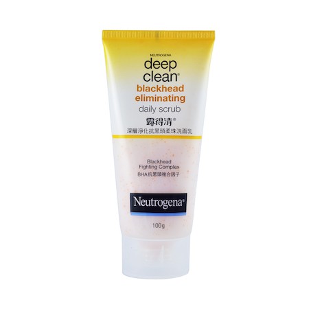 neutrogena deep clean blackhead scrub