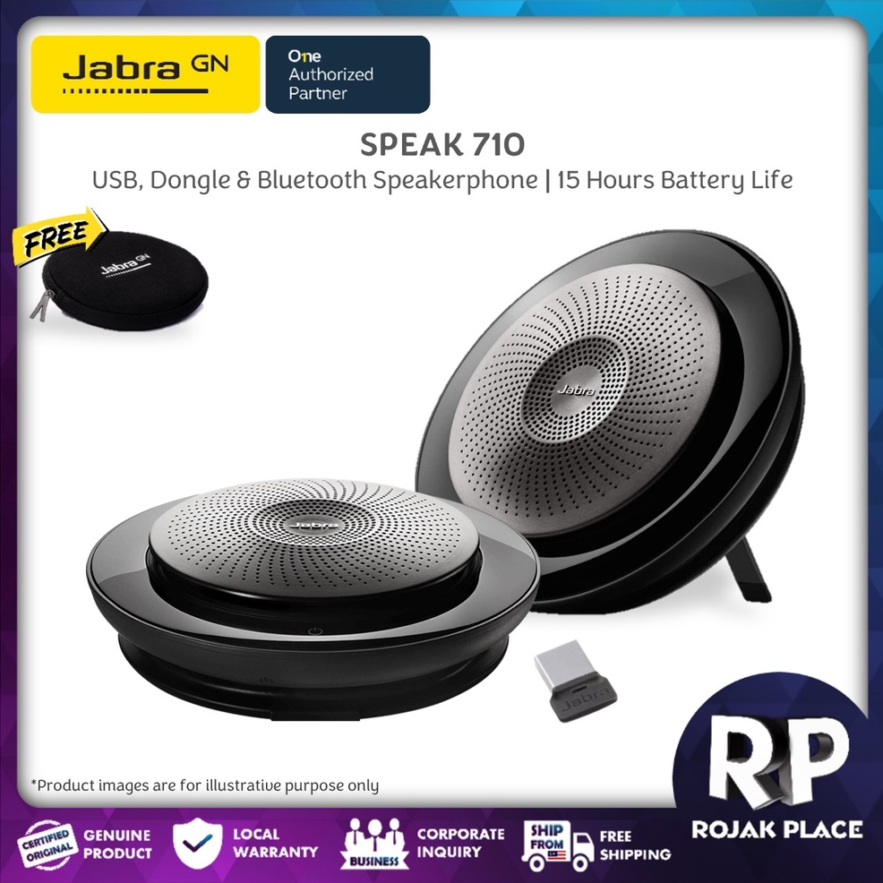 Speakerphone Jabra 710 Uc Jabra Speak 710 UC Wireless Bluetooth