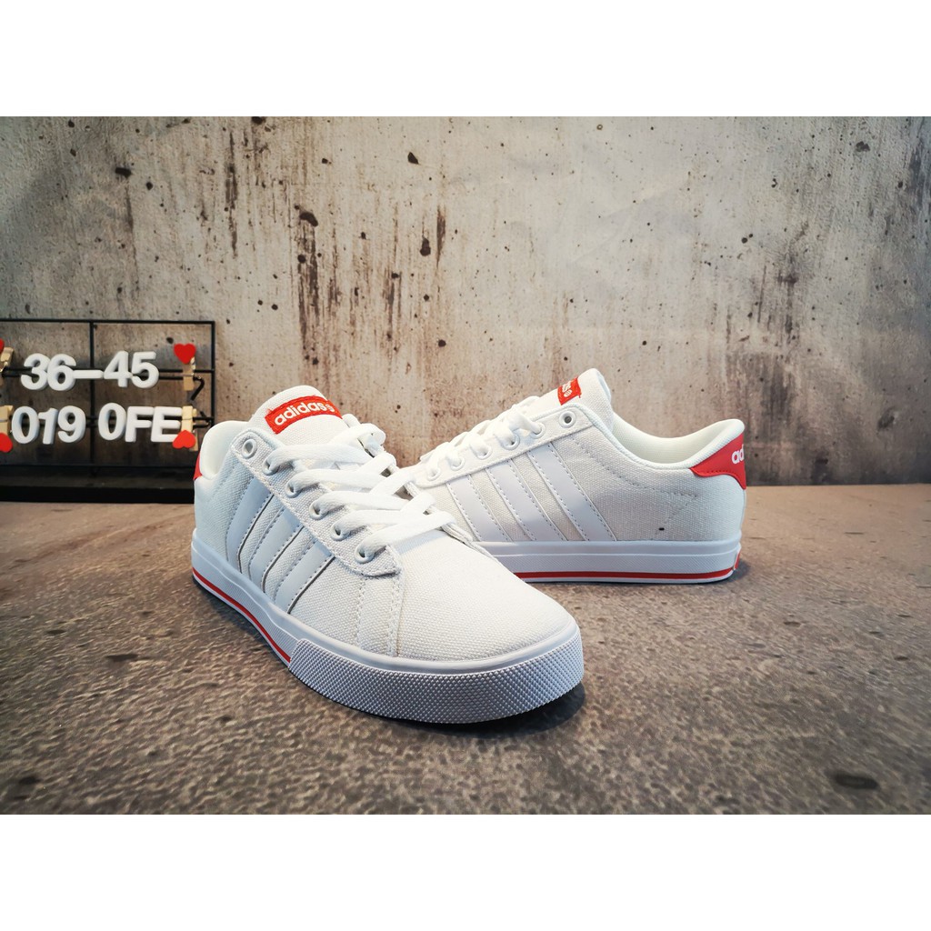 white casual canvas shoes