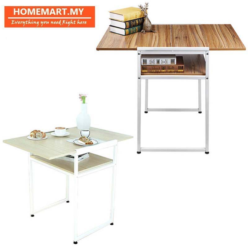 Hm Dual Use Extendable Home Computer Desk Dining Table For Home