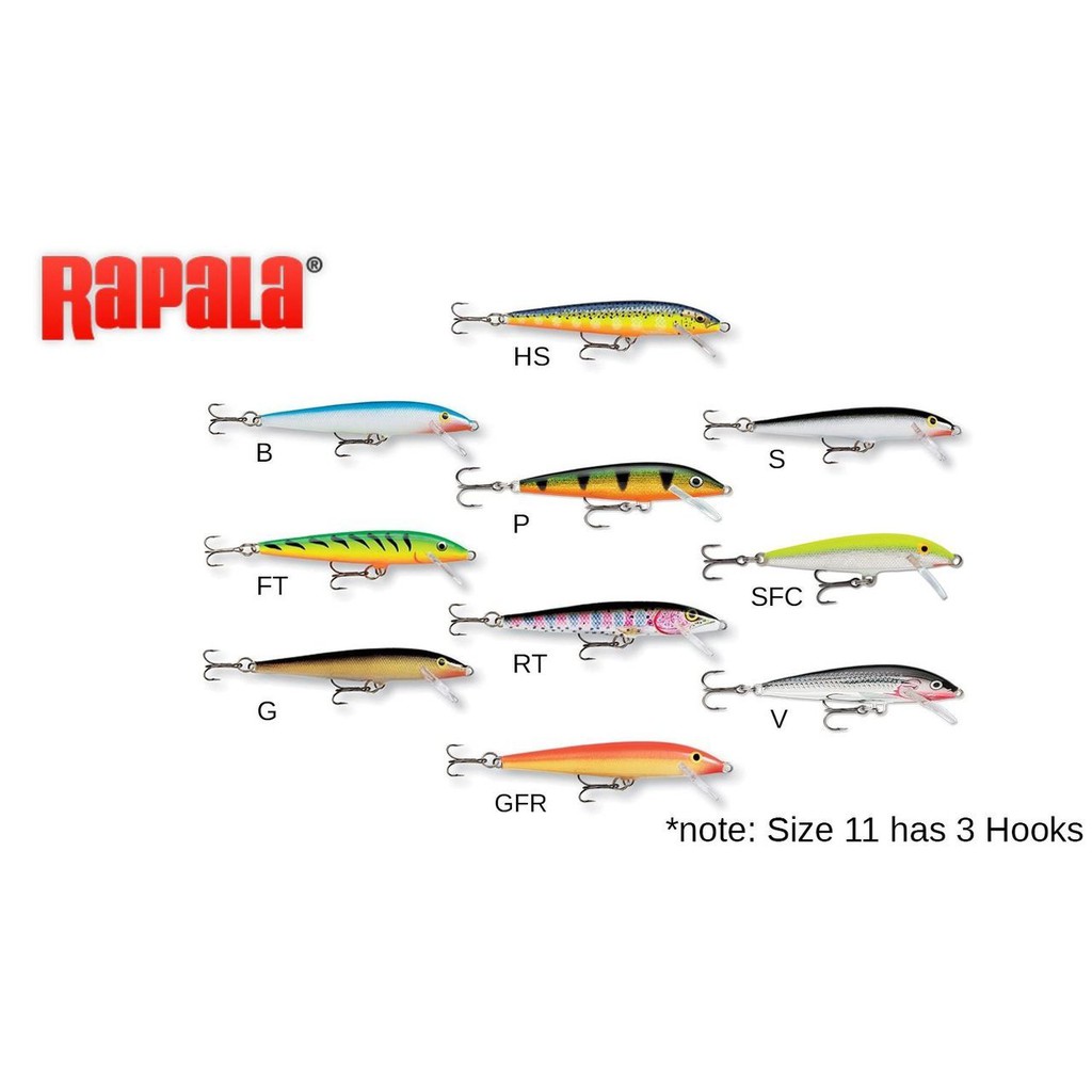 Rapala Original Floating 50 Mm 3g