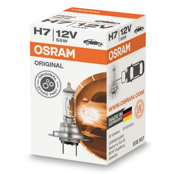 Osram 100% ORIGINAL Bulb H4 Bilux 12V 60/55W P43t 64193 472 - H7 12V ...