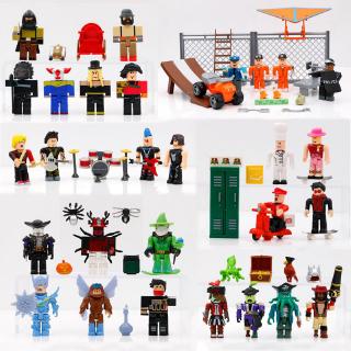 Roblox Robot Riot 4 Figure Pack Mix Match Set Figure Toys Kids Gifts Shopee Malaysia - roblox kids mini figures toy set pvc game robot riot