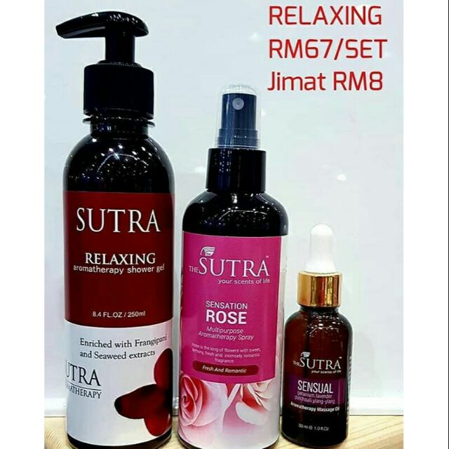 Promosi Maha Sutra Relaxing Set Combo Shopee Malaysia