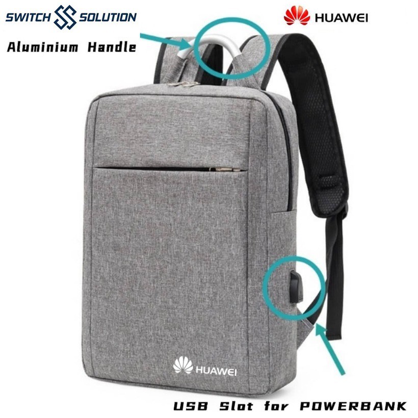Original HUAWEI Laptop Travel Backpack for MateBook X / E / D 15.6 inch laptop bag Shopee Malaysia
