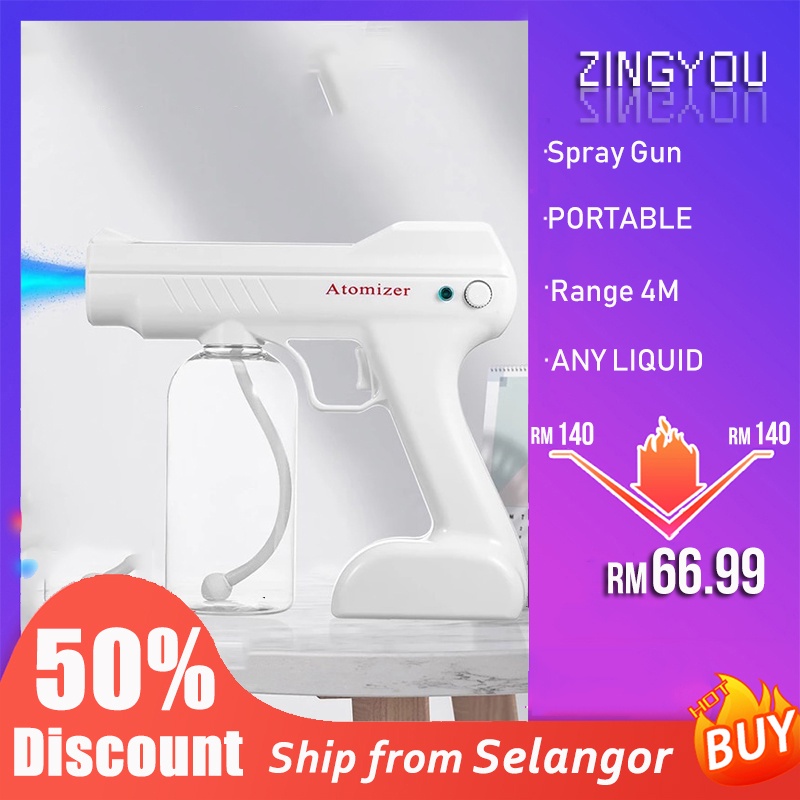 Disinfectant Spray Gun Portable Fogging Machine Handheld Wireless