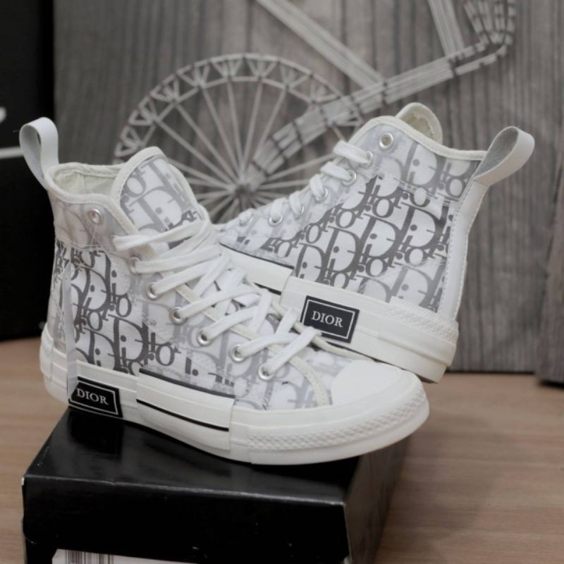 Sneakers Shoes Converse Dior - Shoes | Shopee Malaysia