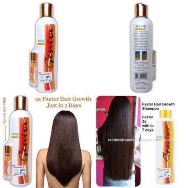 Genive Long Hair Fast Growth Shampoo Shopee Malaysia