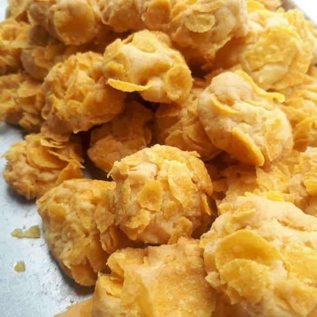 Conflake crunchy biskut Biskut Raya