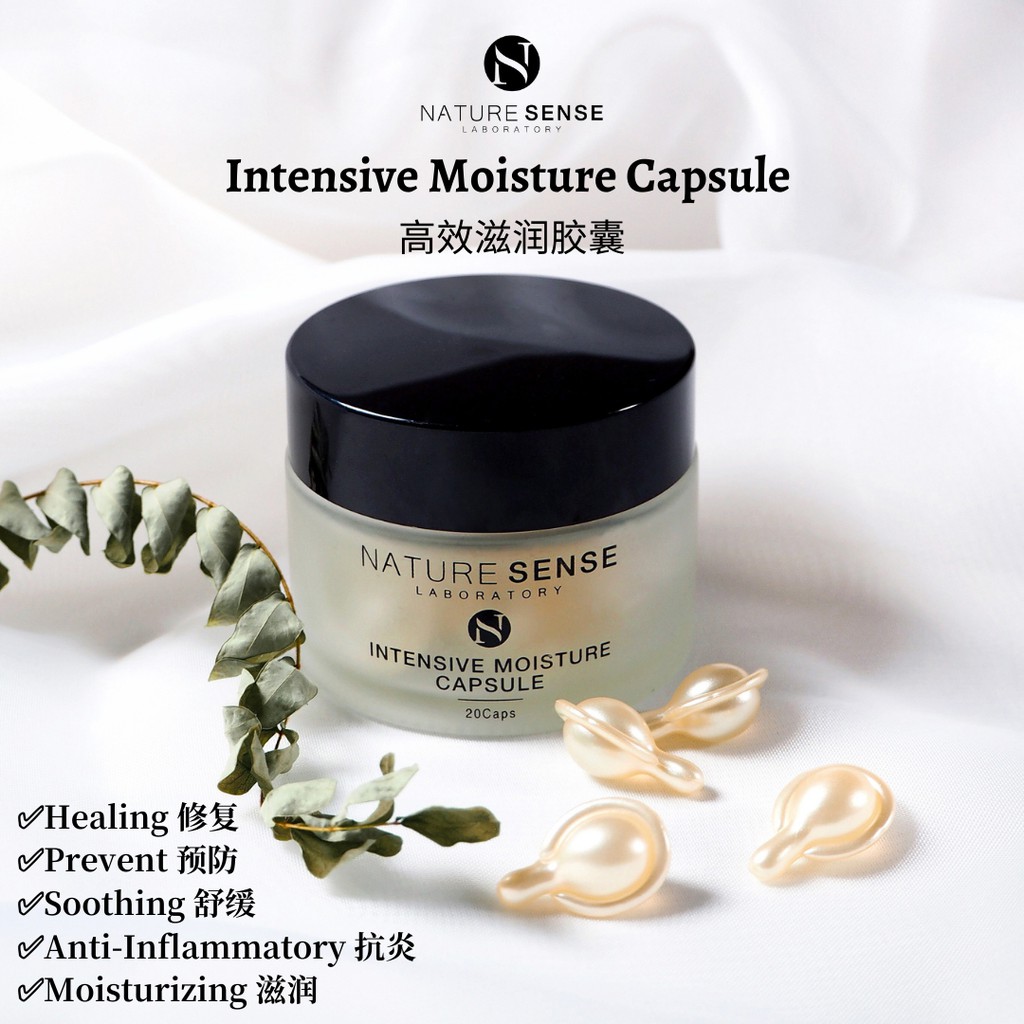 Nature Sense Intensive Moisture Capsule Essence Serum Ageing Repair Restore Moisture Firming for All Skin Type