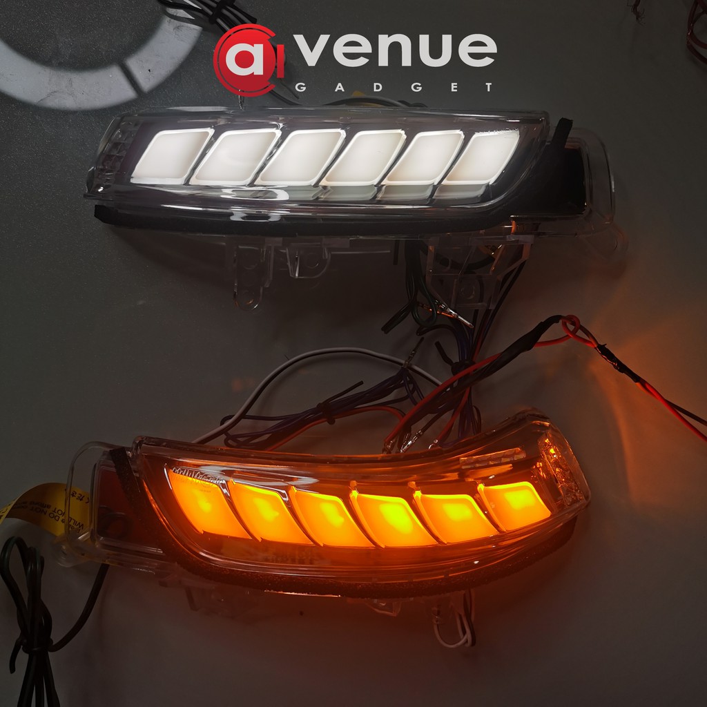 Toyota wish perodua new myvi side mirror led winker dynamic light