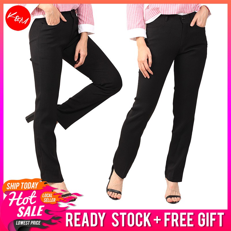 seluar slack slim fit perempuan