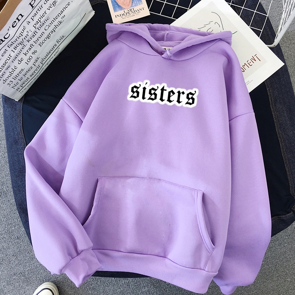 lavender sisters hoodie