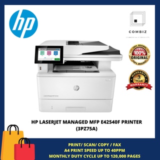 HP LaserJet Managed MFP E42540f Printer (3PZ75A) | Shopee Malaysia