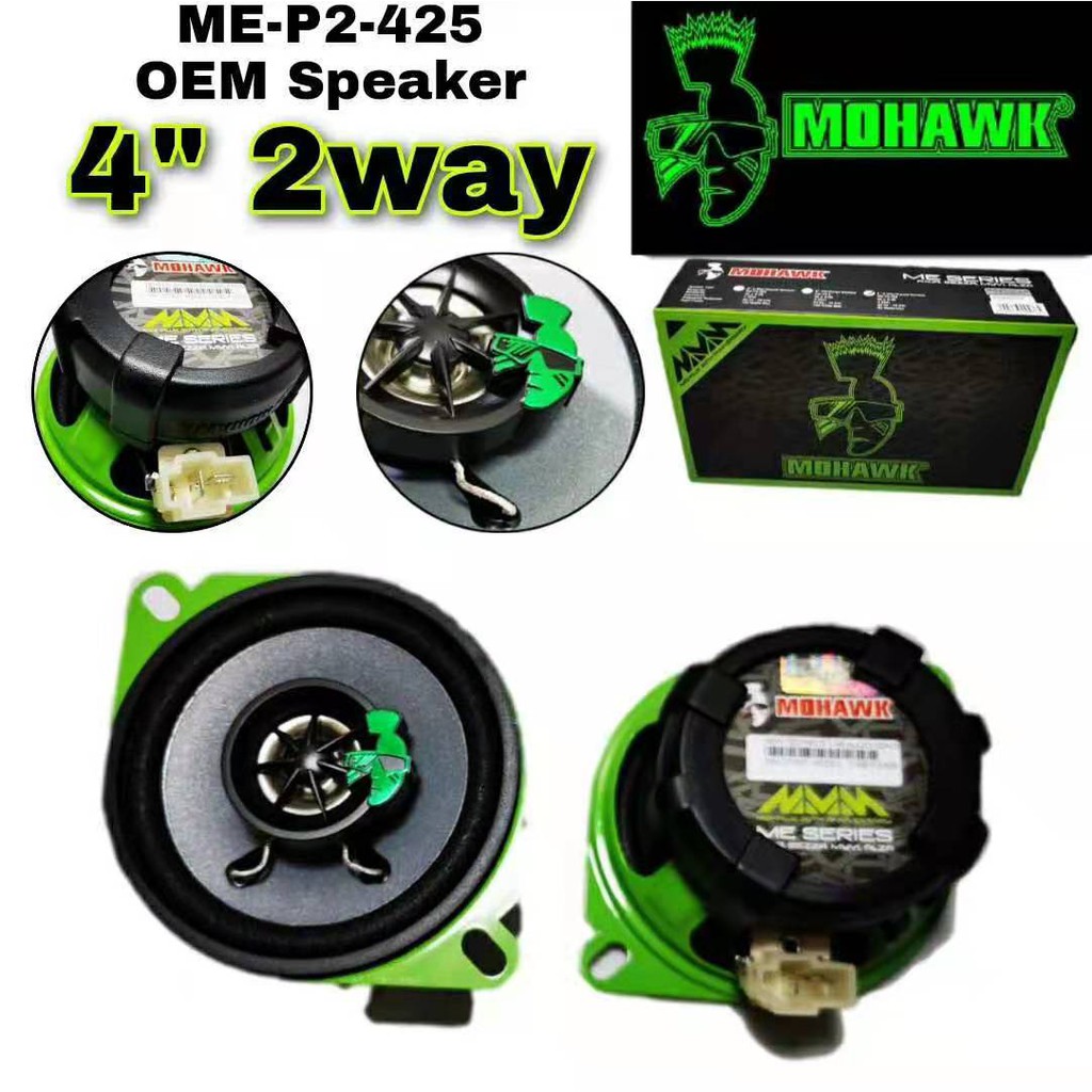 Free Gift Mohawk Car Audio Oem Series Plug And Play All Perodua Inch Way Coaxial Speaker