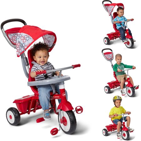 radio flyer folding red trike