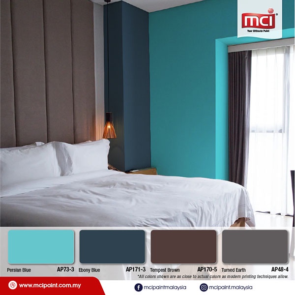 Modern] 5 Liter MCI Paint BAOMA Optisheen Easy Clean High-Sheen Interior  Paint Cat Kilat Dinding Rumah Dalam | Shopee Malaysia