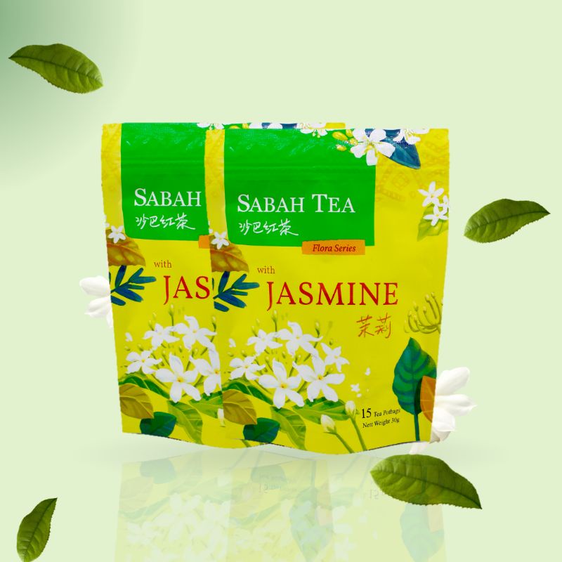 Sabah Tea Flora Tea Potbag Jasmine (Twin Pack) Shopee Malaysia