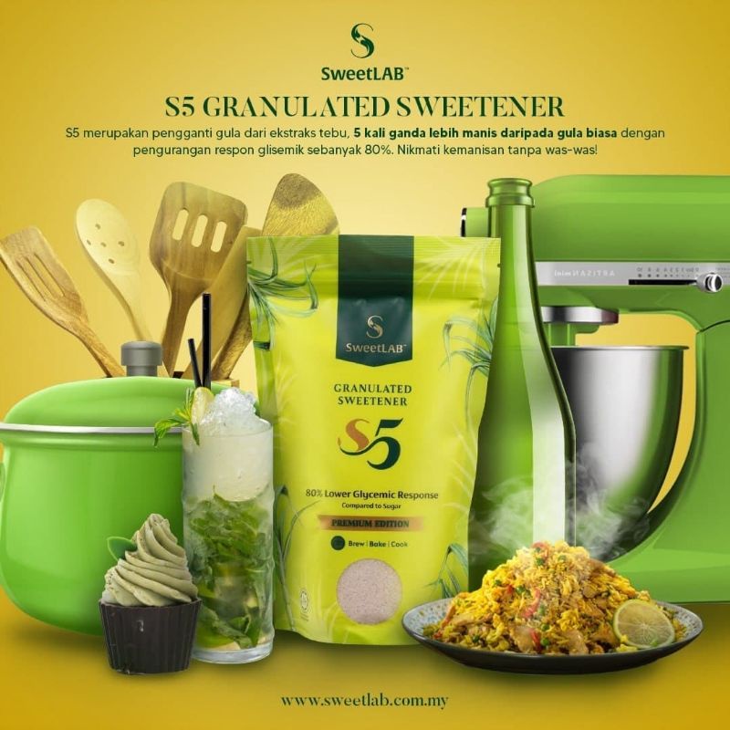 S5 Granulated Sweetener by Sweetlab