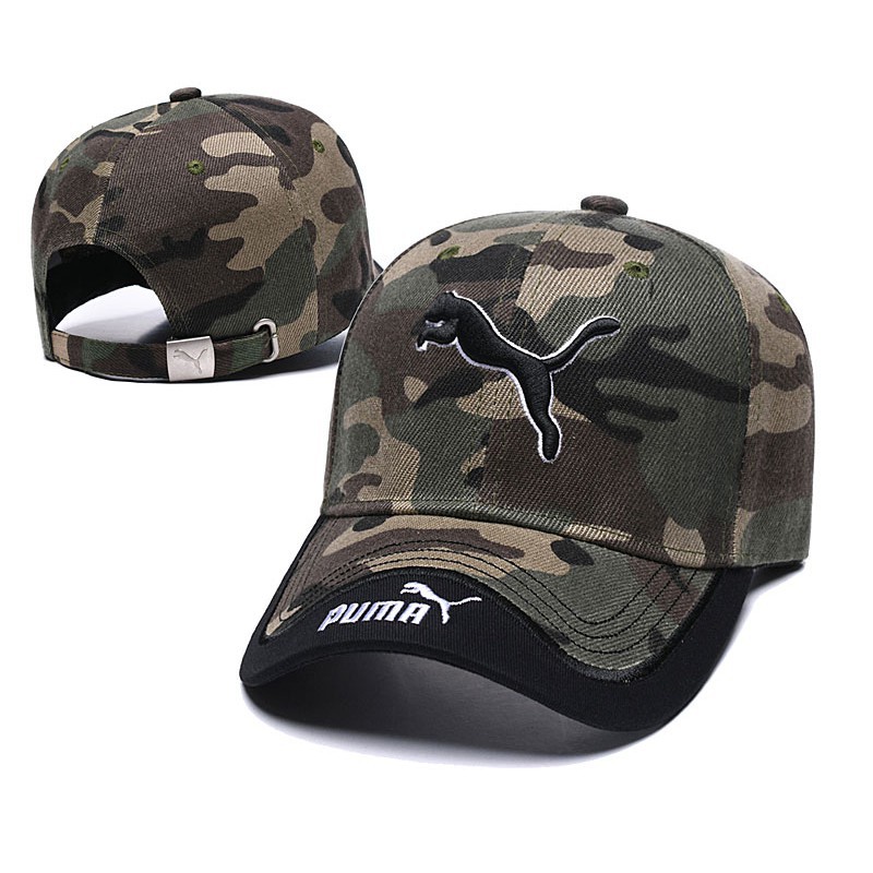 camo puma hat