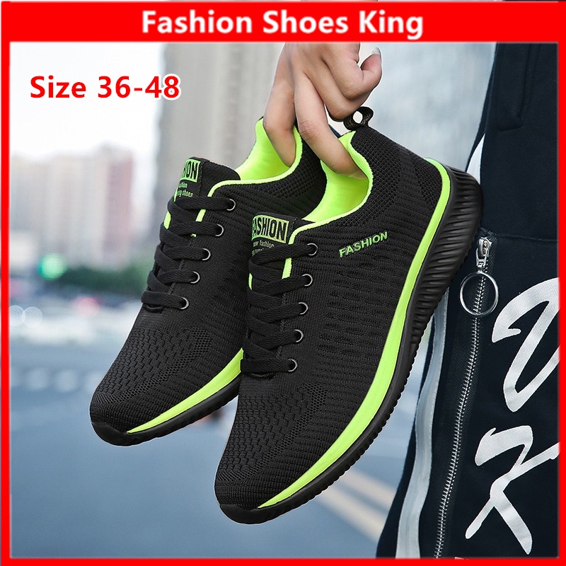 Ready Stock 3548 Plus Size Men's Running Shoes Women Sports Shoes