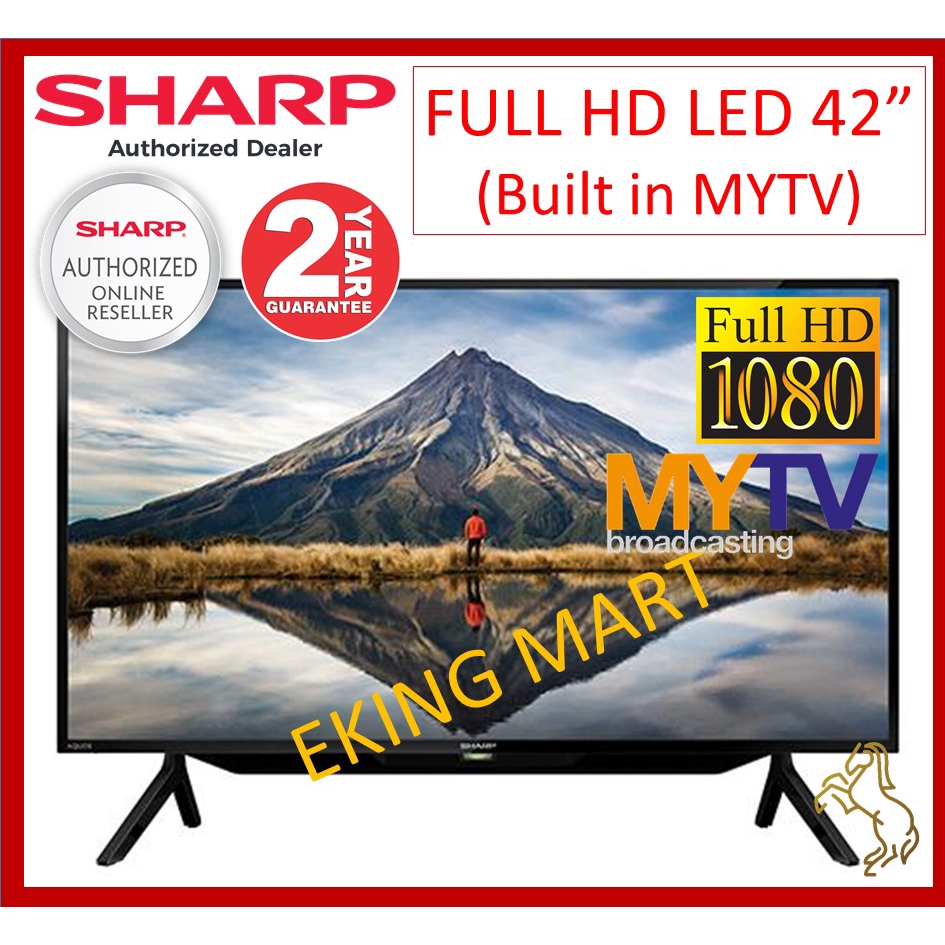 Sharp Japan Brand FULL HD Digital LED TV 42" / 42 inch 2TC42BD1X With