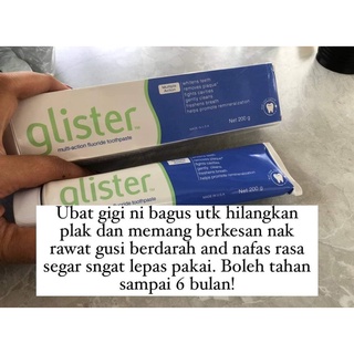 READY STOCK Ubat Gigi Amway GLISTER MultiAction Fluoride Toothpaste