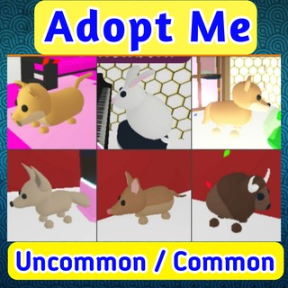 Roblox Adopt Me Toys Common Ultra Rare Shopee Malaysia - be a pet or adopt one wild animals avadible roblox