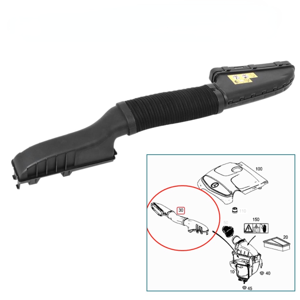 HYS benz M270 W176 A200 A250 CLA200 Air Intake Hose Air Filter Housing