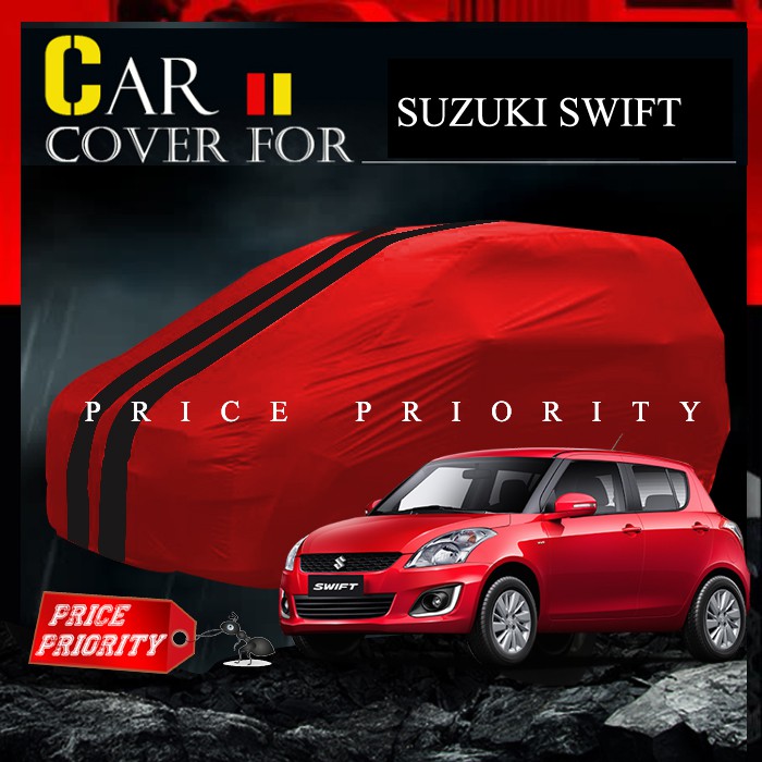 Full Body Waterproof Tasla Two Tone Car Cover For Suzuki Swift Shopee Malaysia