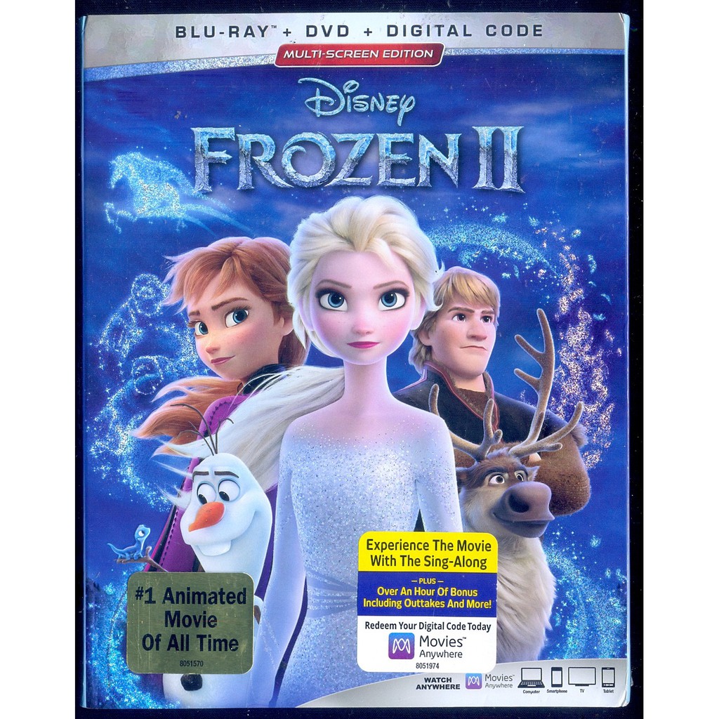 Frozen 2 Blu Ray Shopee Malaysia