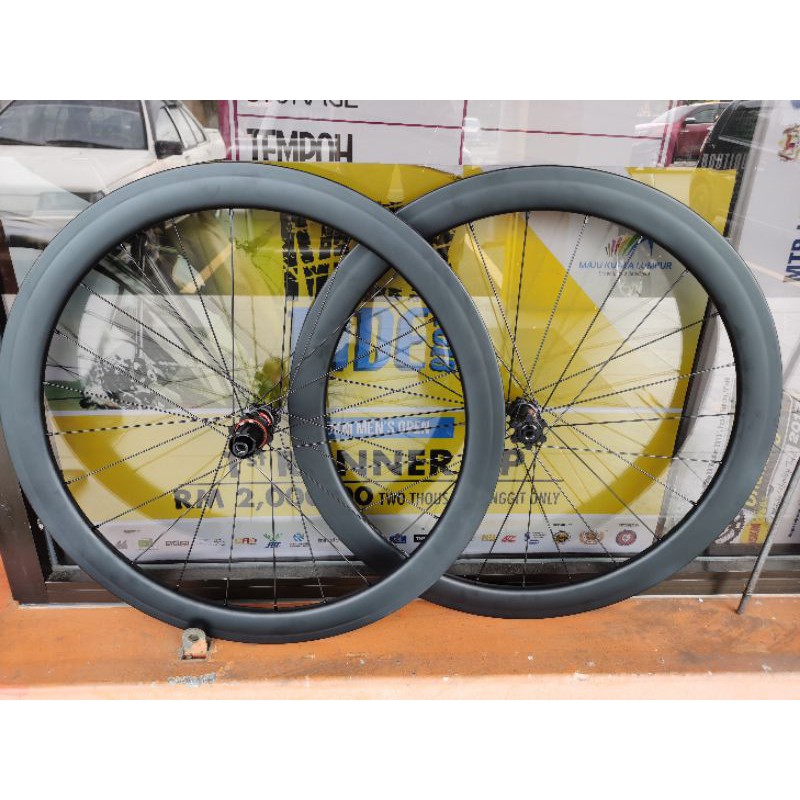 disc brake road wheelset