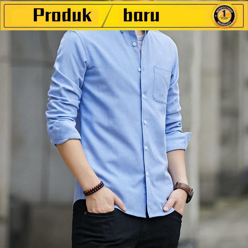 Ready Stock Kemeja Lelaki Baju Kameja Baju Kemeja Lengan Panjang Lelaki Oxford Plus Saiz Kemeja Kasual Lelaki Bukan Perniagaan Besi Sesuai Dengan Kemeja Lelaki Warna Solid Lelaki Shopee Malaysia
