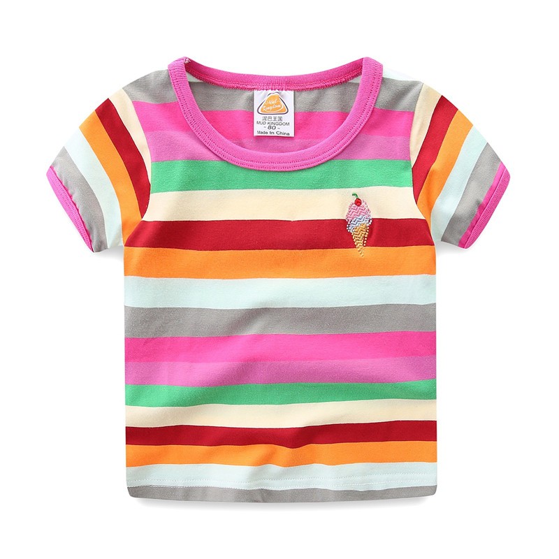 rainbow striped shirt chucky