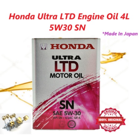 Honda ultra ltd 5w30