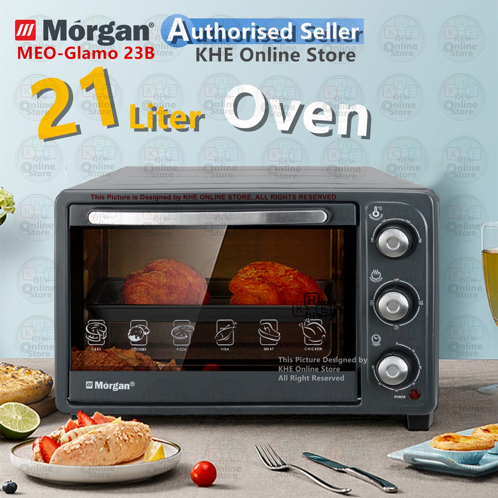 Morgan 21L Electric Oven with 2 Tray MEO-23B