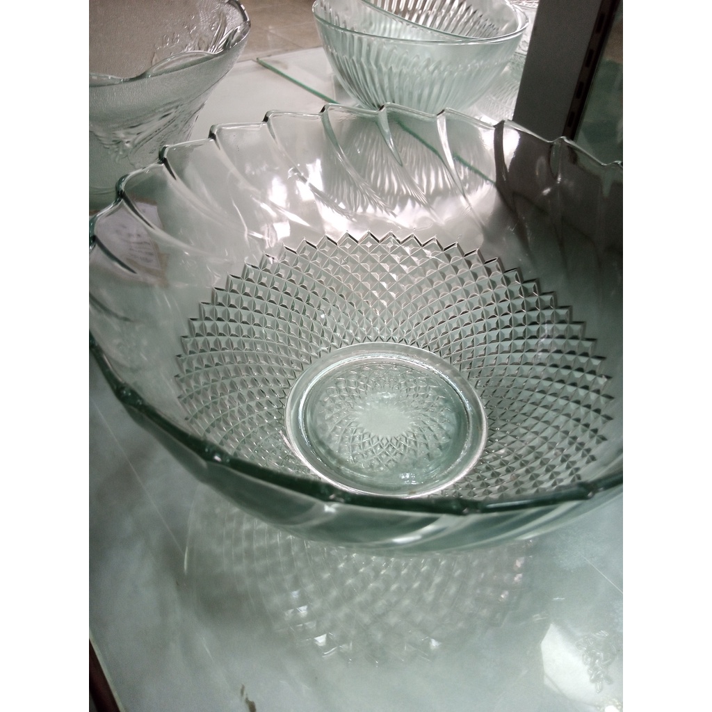 Souvenir Glass Bowl Large Ornamental Serving Bowl Wav12B Seasoning Bowl