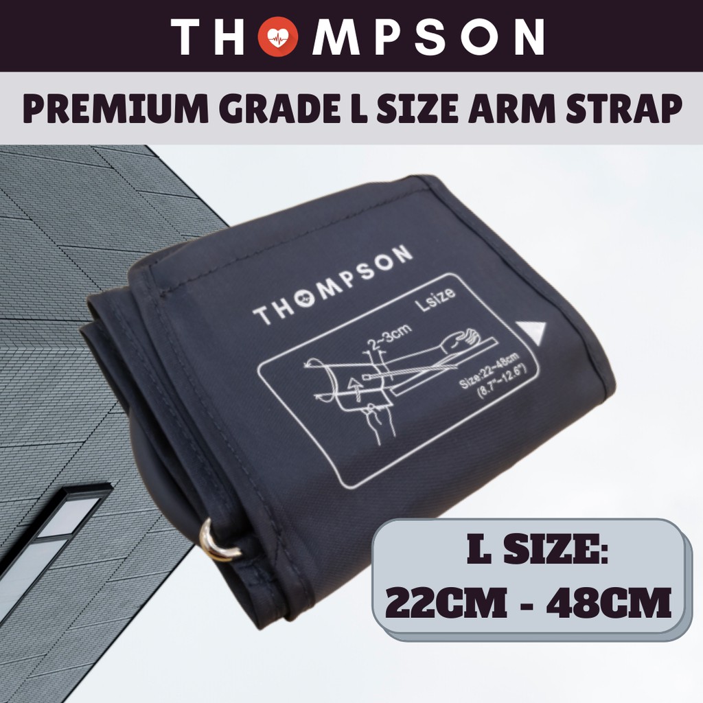 [PREMIUM GRADE] THOMPSON L SIZE 2248CM ARM STRAP CUFF BELT FOR BLOOD