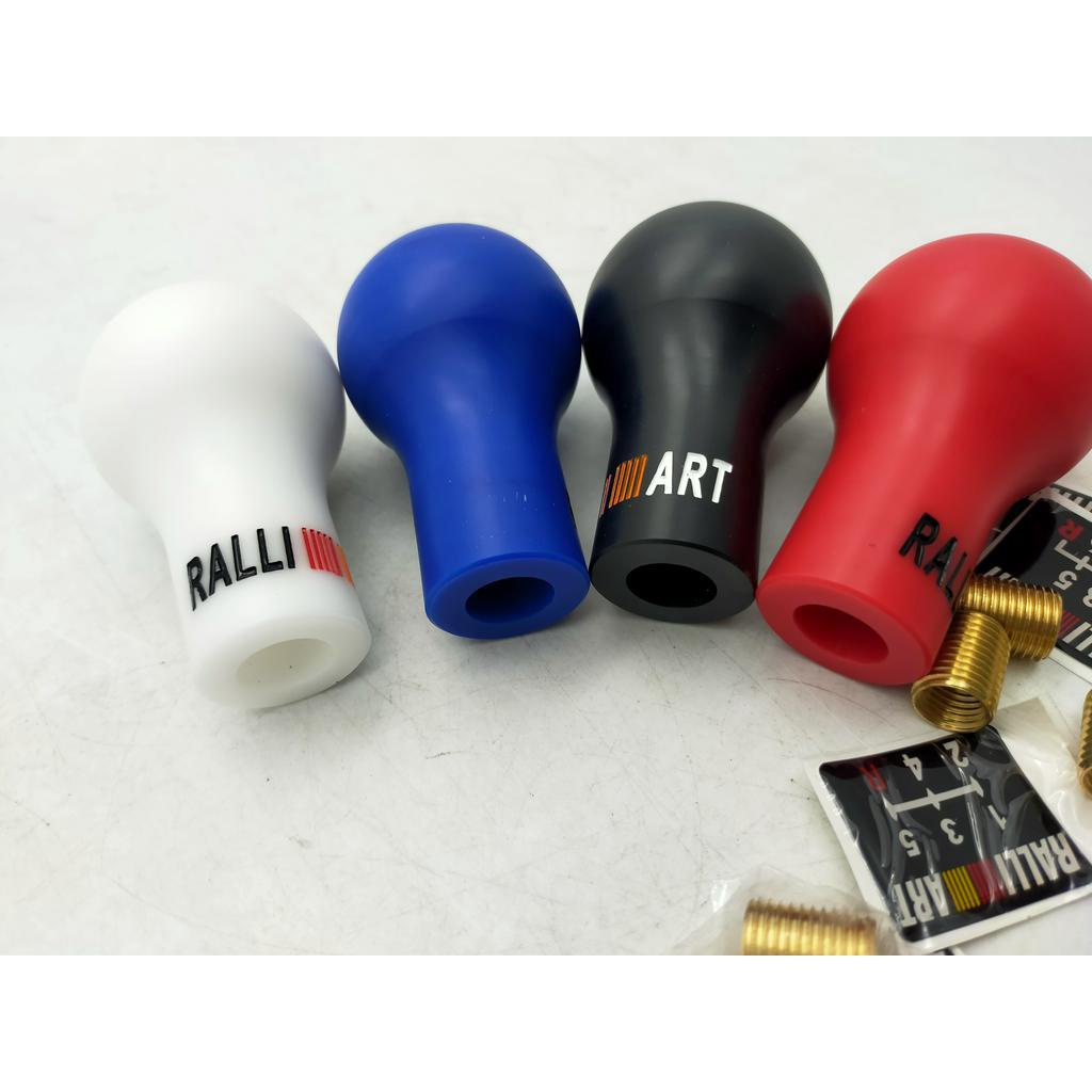 TOMBOL GEAR RALLIART 5/6 SPEED AUTO GEAR SHIFT KNOB CAR MANUAL