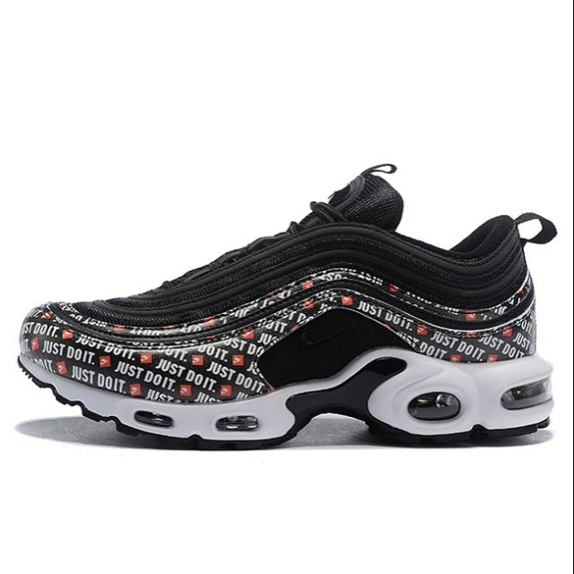 air max plus 97 black orange