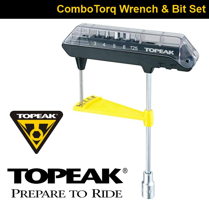 topeak combotorq wrench and bit set