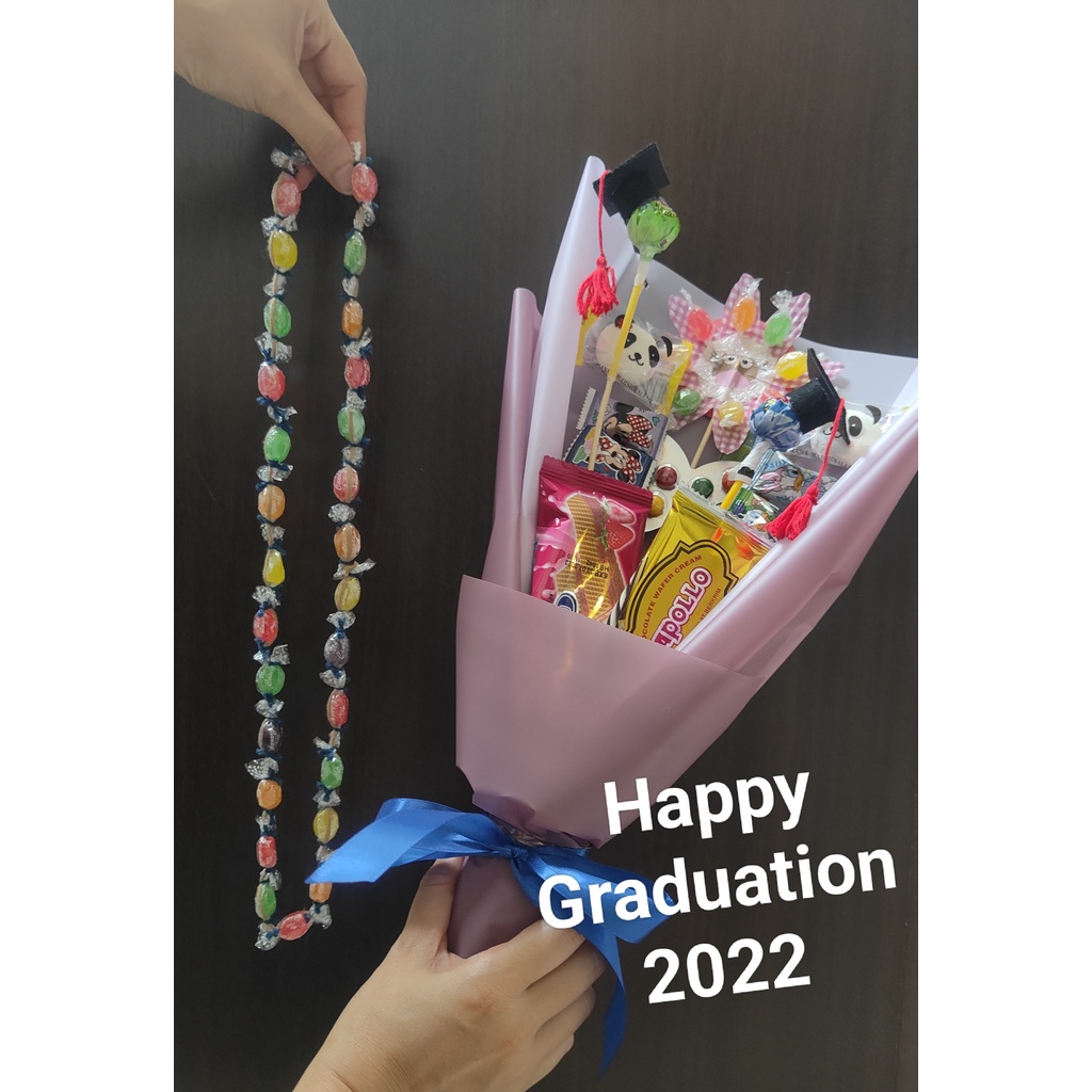 Graduation candy bouquet/candies bouquet for children/children birthday