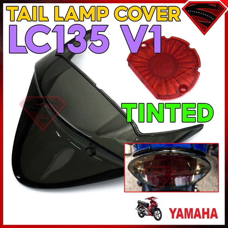 Yamaha Lc Lc V V Tail Lamp Cover Smoke Lampu Belakang Penutup