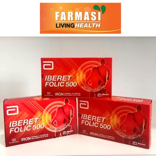 Iberet Folic 500 Iron Supplement Prices And Promotions Jun 2022 Shopee Malaysia