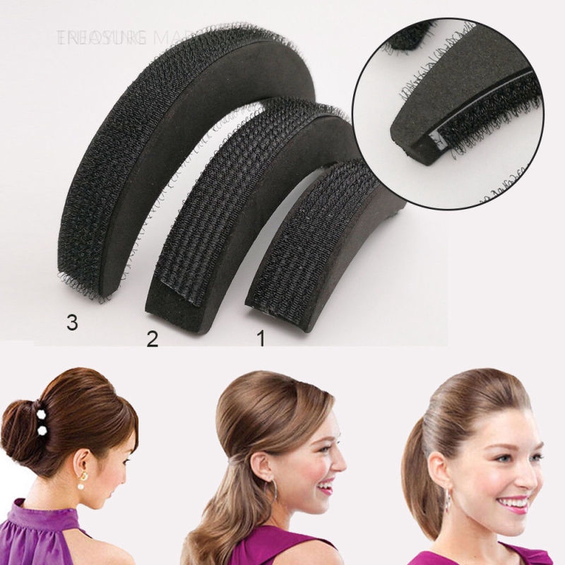New 3pcs Hair Pads Bump Up Accessories Puff Increased Styling Tool