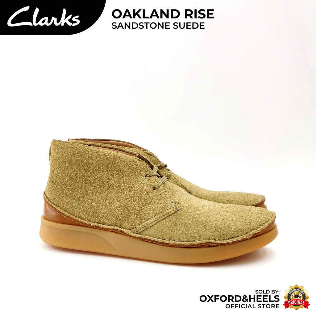 Complacer software Coro UK7] Clarks Oakland Rise Sandstone Premium Suede Active Air Men Casual  Classic Boots Shoe Kasut Lelaki (ORIGINAL) | Shopee Malaysia