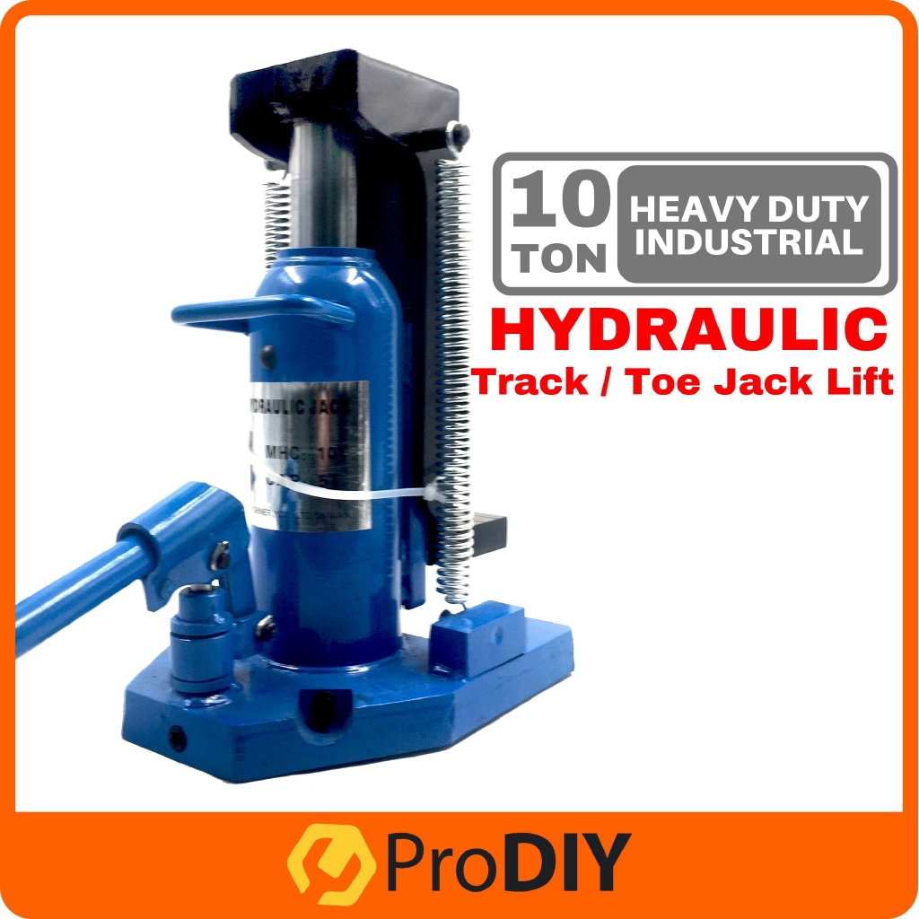 10Ton Heavy Duty Industrial Hydraulic Track Jack / Toe Jack Lift