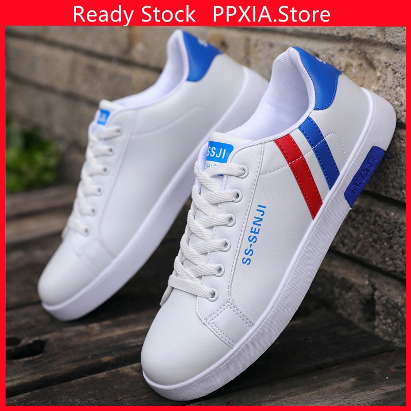 Raya 2022 Kasut Lelaki Men Leather Sneakers Breathable Shoes Super ...