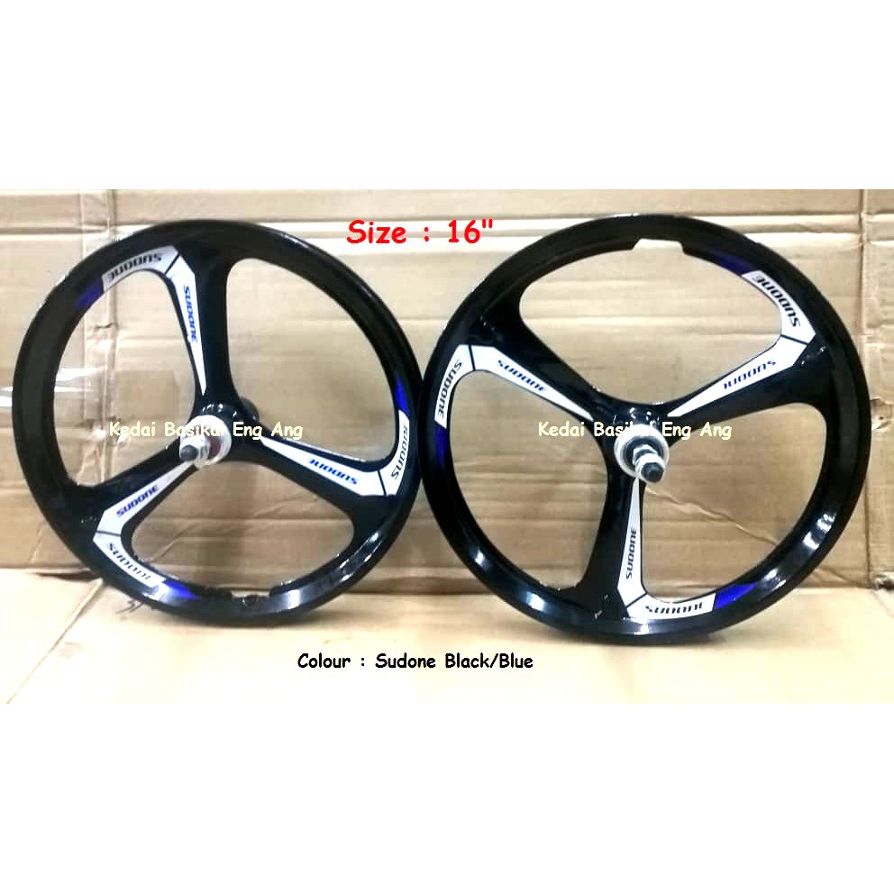 16" Sport Rim 3 Batang Sesuai Untuk Basikal Lajak Dan Non - Lajak | Shopee Malaysia