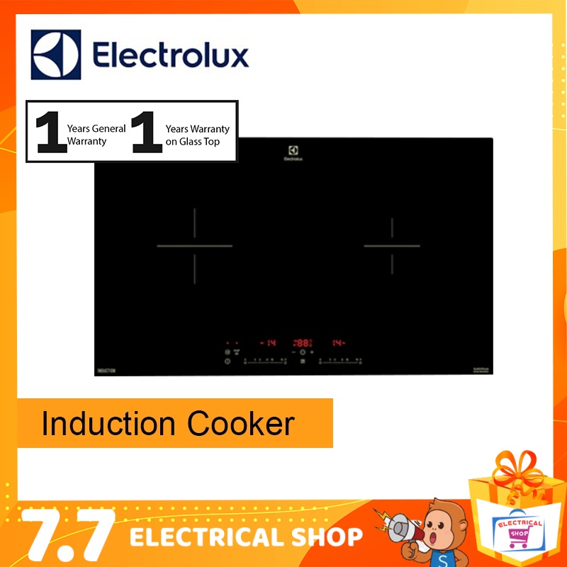 Electrolux BuiltIn Induction Hob Glass (70cm) EHI7260BB Shopee Malaysia
